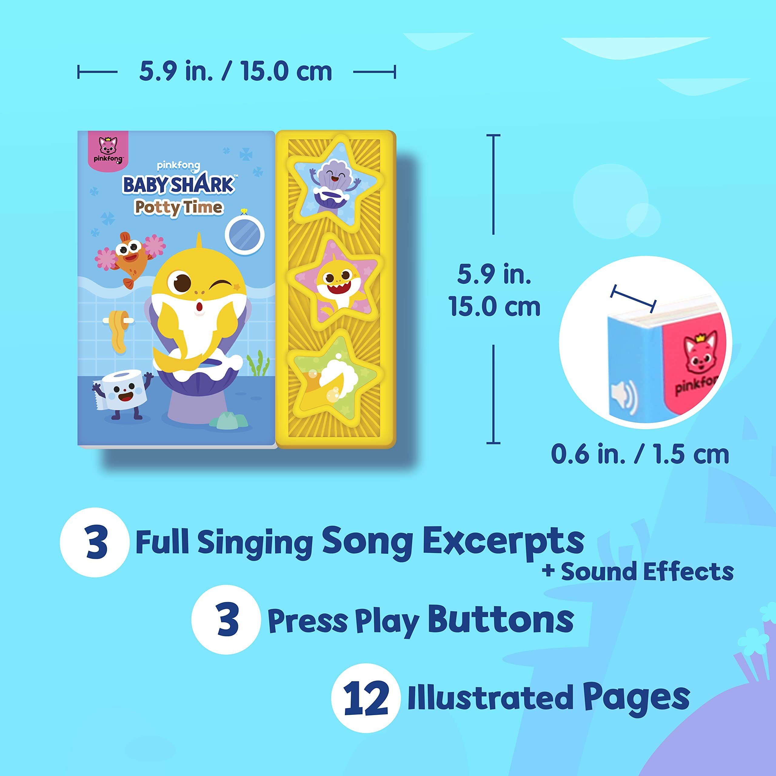 Baby Shark Potty Time 如廁訓練發聲書