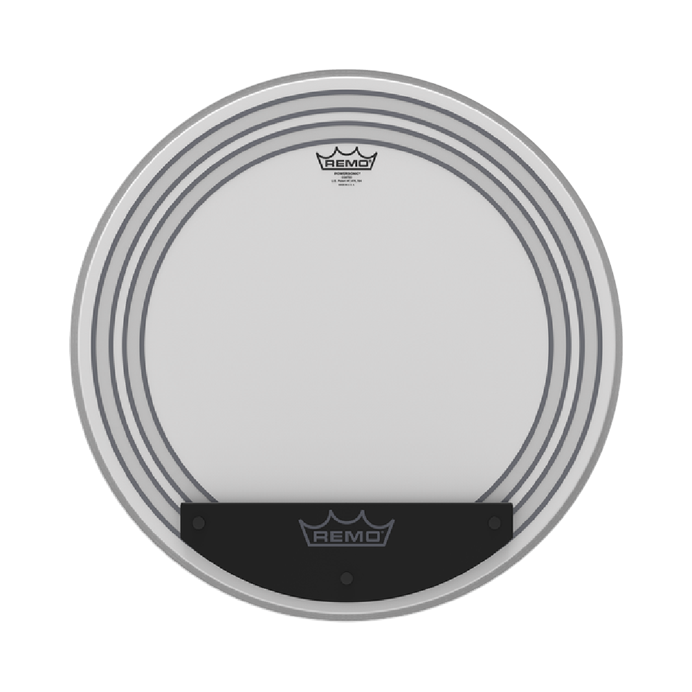 Remo REMO / Powersonic 雙層7-mil + 5-mil +減震環大鼓鼓皮 (透明/霧面)(多種尺寸可選) 第 3 張圖片｜三峽鼓 / 打擊