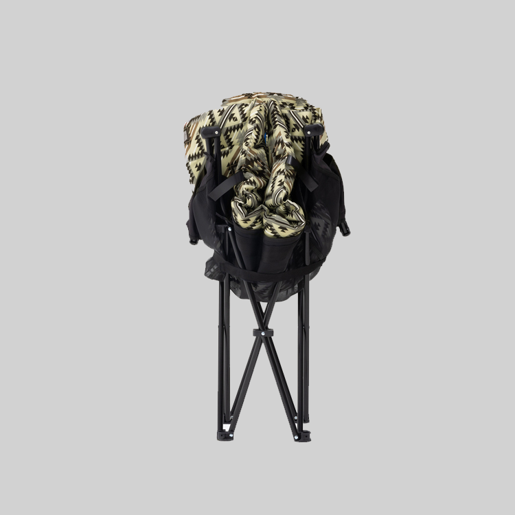 WHOLE EARTH CLAM CHAIR LIGHT 輕量貝殼椅-黑色網布+椅套