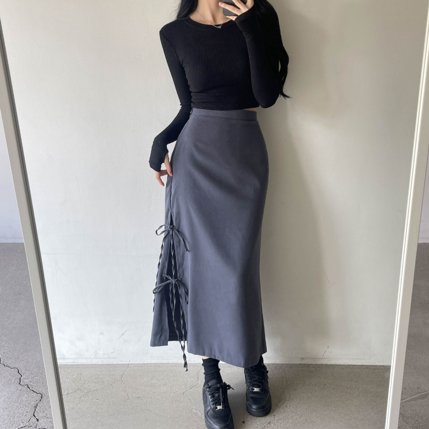 半身長裙