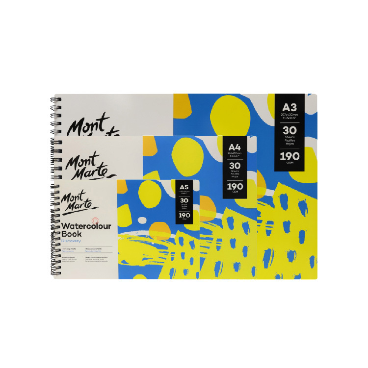 澳洲 MontMarte 蒙瑪特 蒙馬特 線圈水彩本30頁190gsm