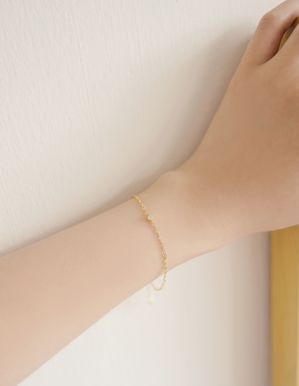 皇室復古✧單鑽氣質細手鍊