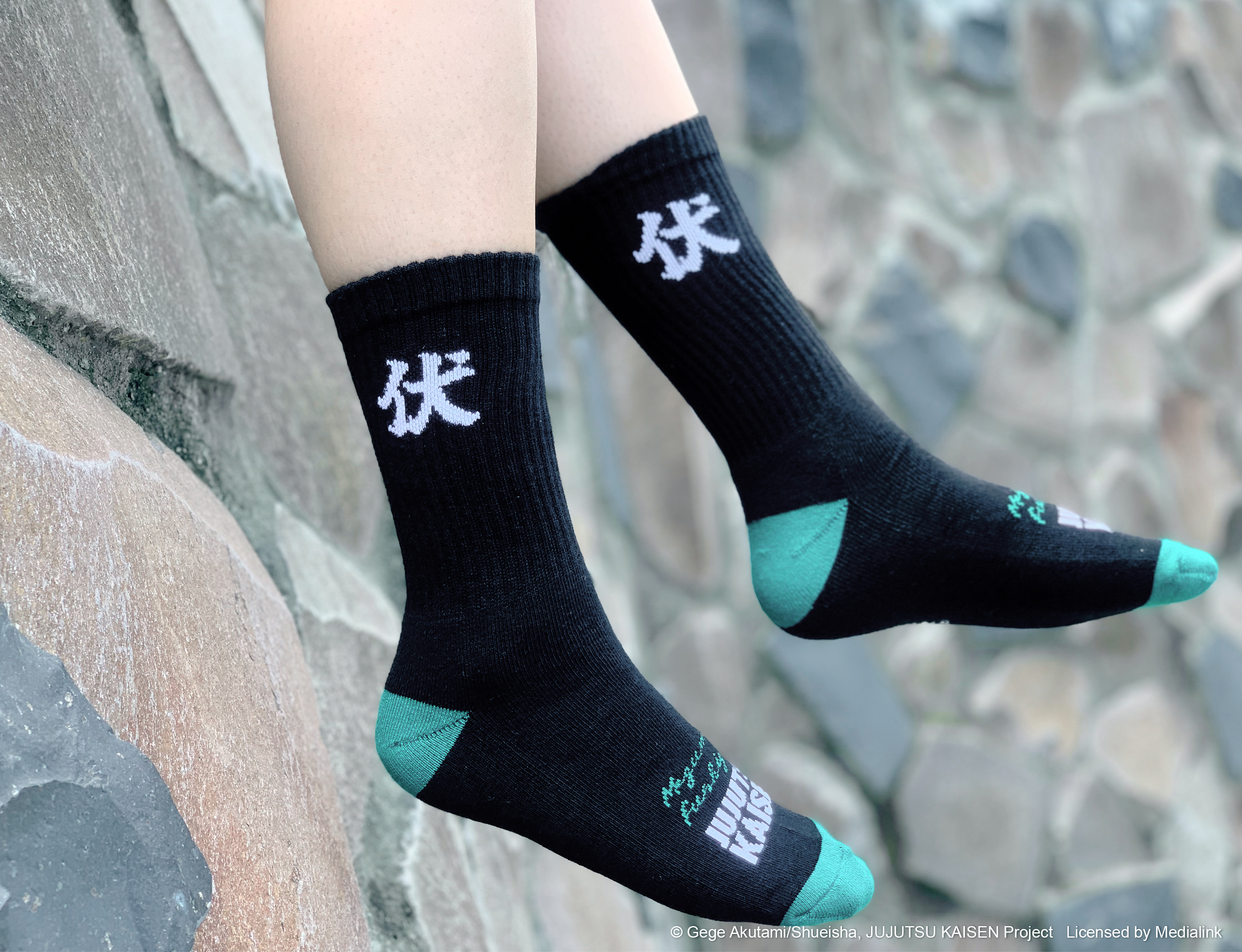 咒術迴戰-運動氣墊襪-伏黑惠