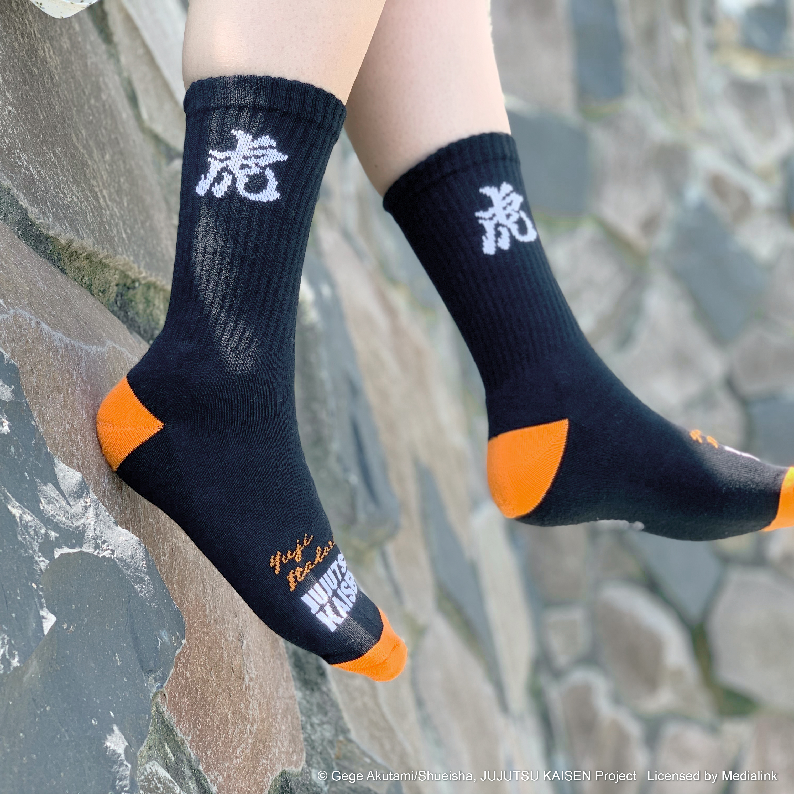 咒術迴戰-運動氣墊襪-虎杖悠仁
