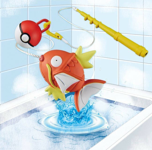 日本限定🇯🇵 寶可夢 神奇寶貝 蚊香蝌蚪 巨鯊魚 醜醜魚 鯉魚王 迷你龍 釣魚 浴球 沐浴球 泡澡球 釣竿 / 現貨