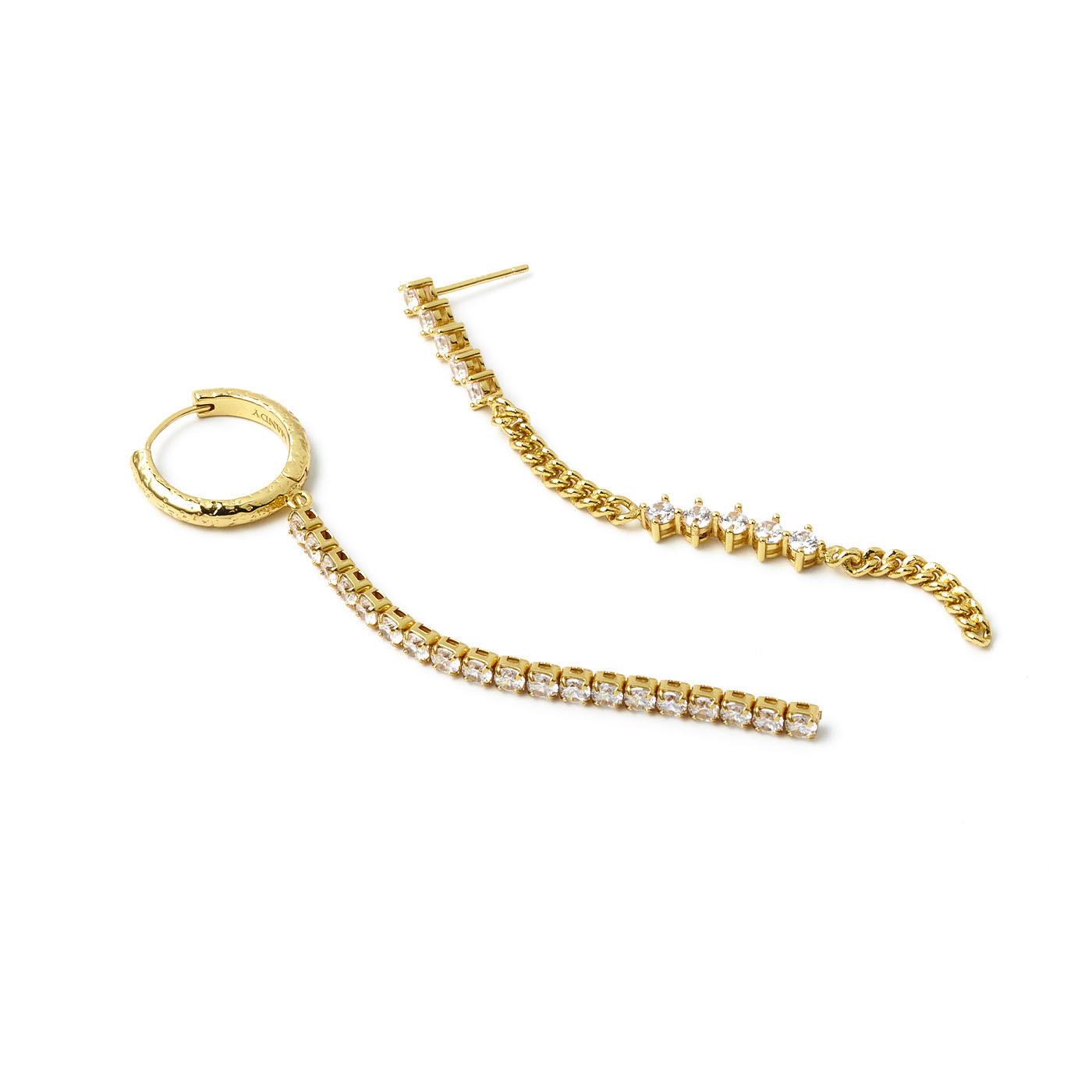 平價飾品,銀針,5A鋯石,垂墜,耳環