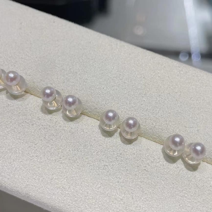 日本Akoya小燈泡18K金耳針