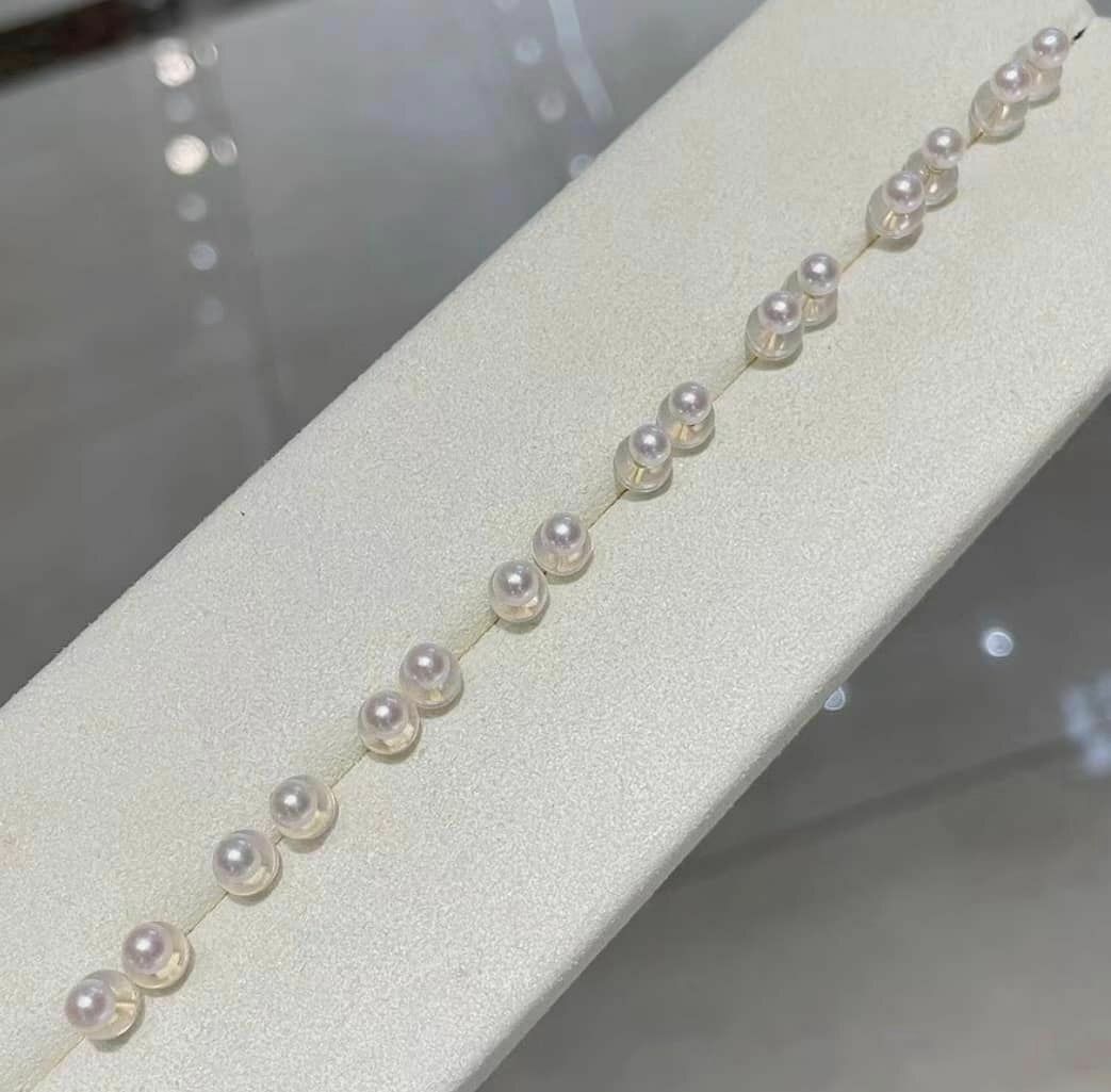 日本Akoya小燈泡18K金耳針