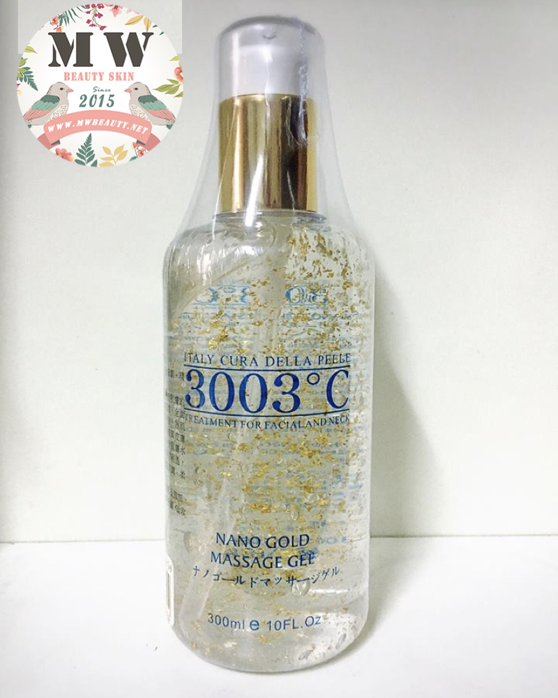 3003°C 💛黃金美白保濕深層去角質啫喱＋黃金修護嫩白HIFU啫喱 +玻尿酸精華原液