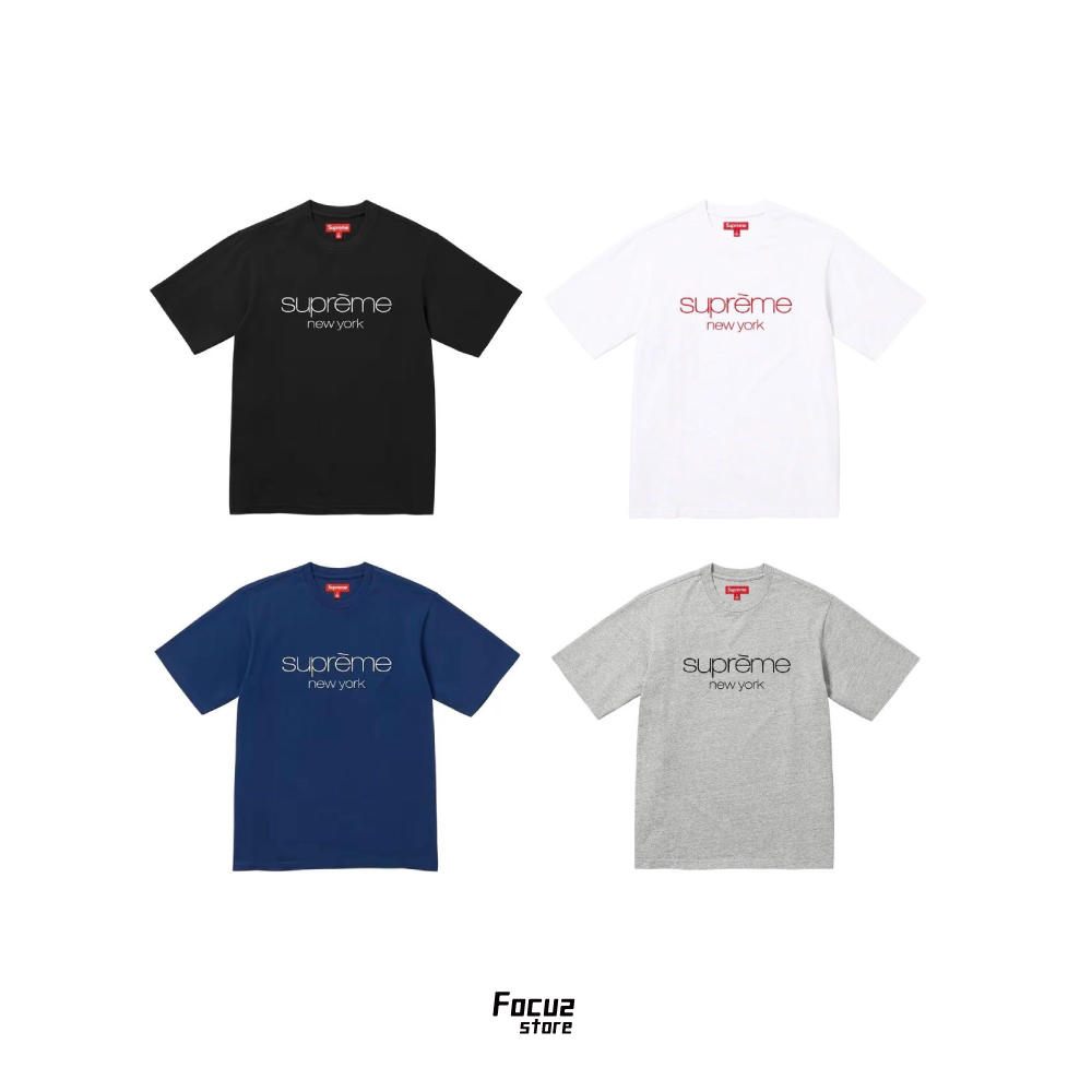 Focus Store】現貨秒發Supreme FW23 Week3 Classic Logo S/S T