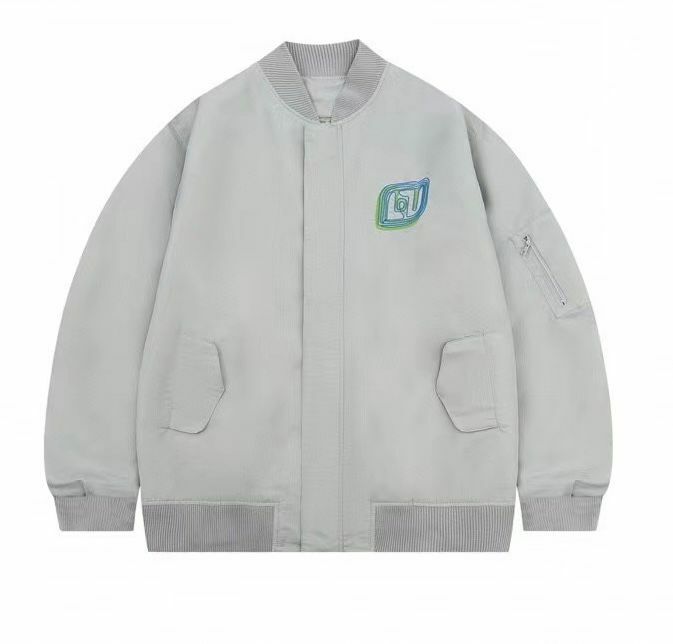 L🤍V 🤍1ABXSZ 刺繡輕盈飛行員外套