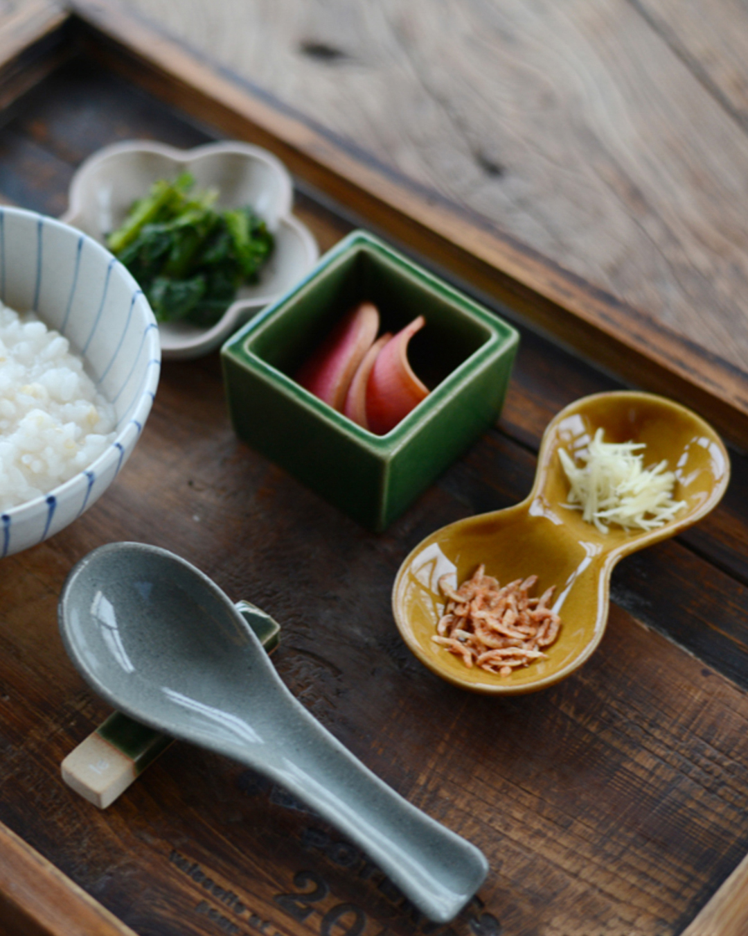 Goshu-engizara mini plate L Bottle Gourd｜studio m'