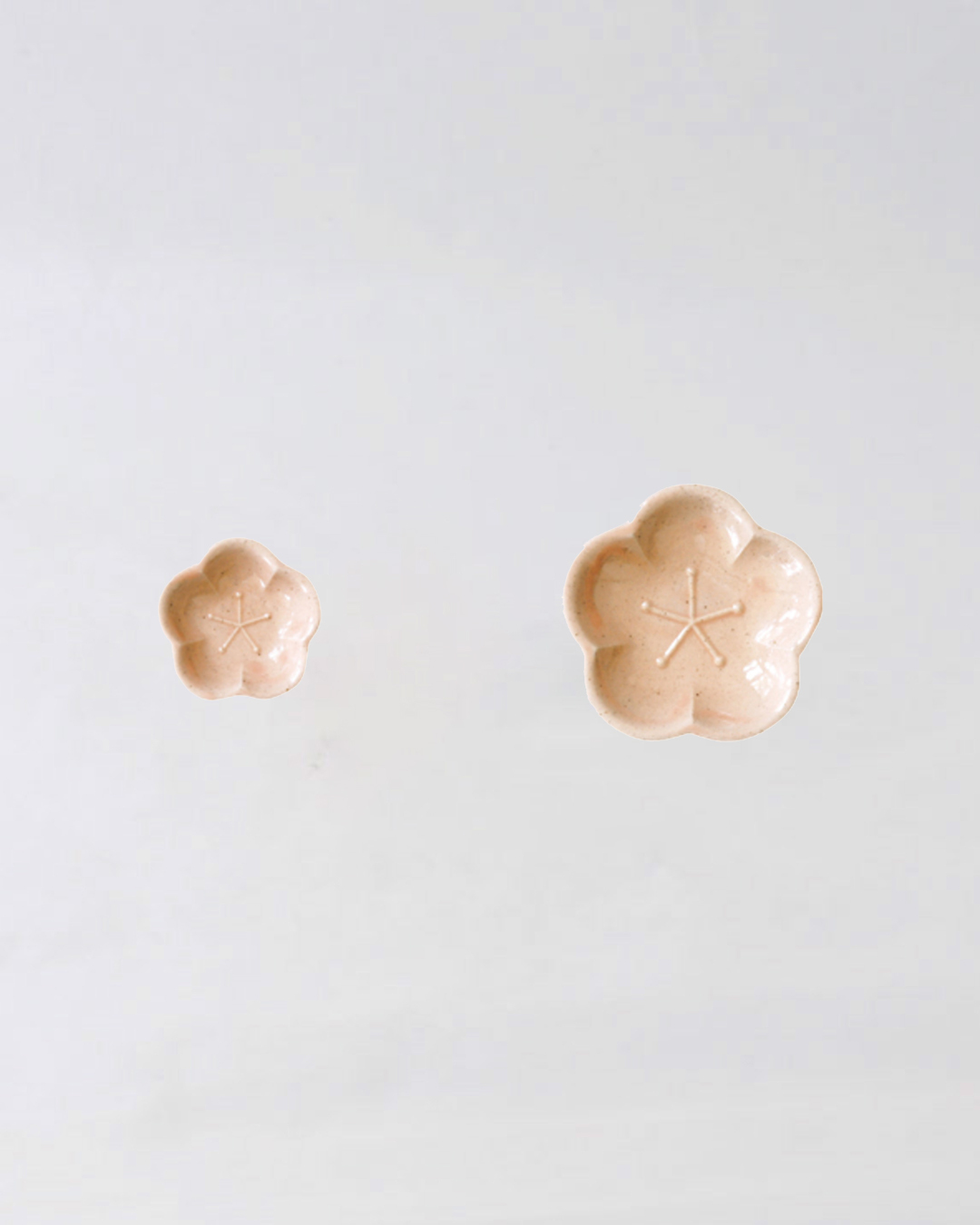 Goshu-engizara mini plate L Plum｜studio m'