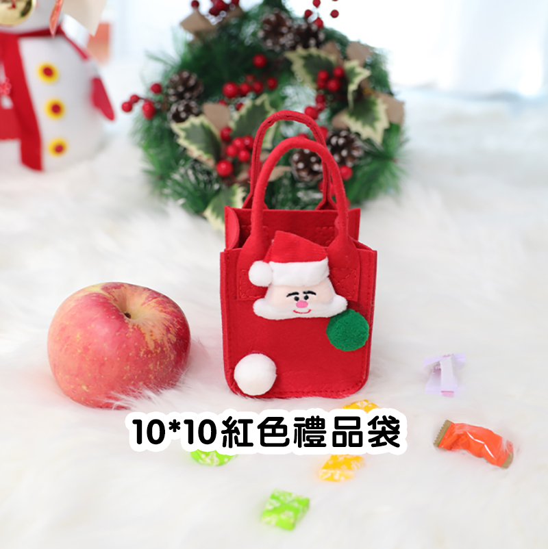 聖誕節毛氈禮品袋 A0356