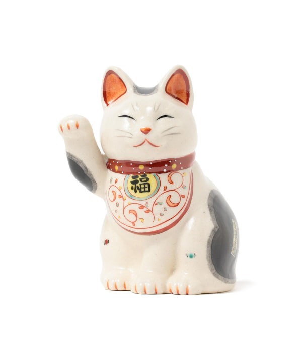 現貨┃BEAMS JAPAN 招財貓節 中外屯園 / 萬福 蔓藤花紋 招財貓 中號