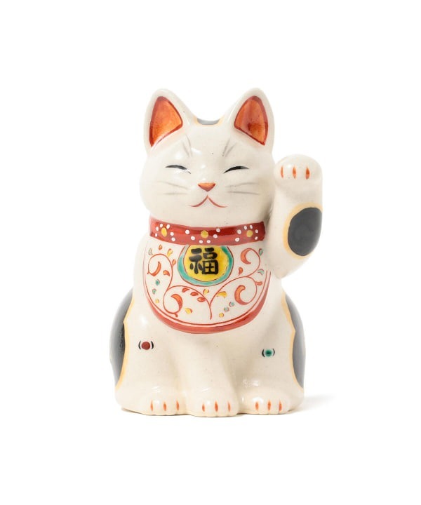 現貨┃BEAMS JAPAN 招財貓節 中外屯園 / 萬福 蔓藤花紋 招財貓 中號