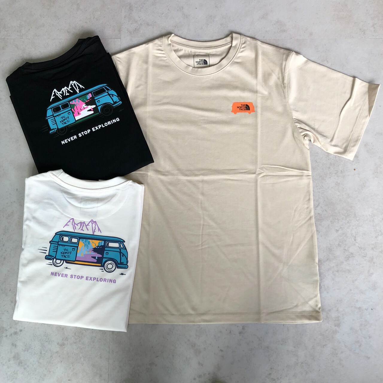 The North Face 汽車印刷純棉短袖Tee NF0A88BR