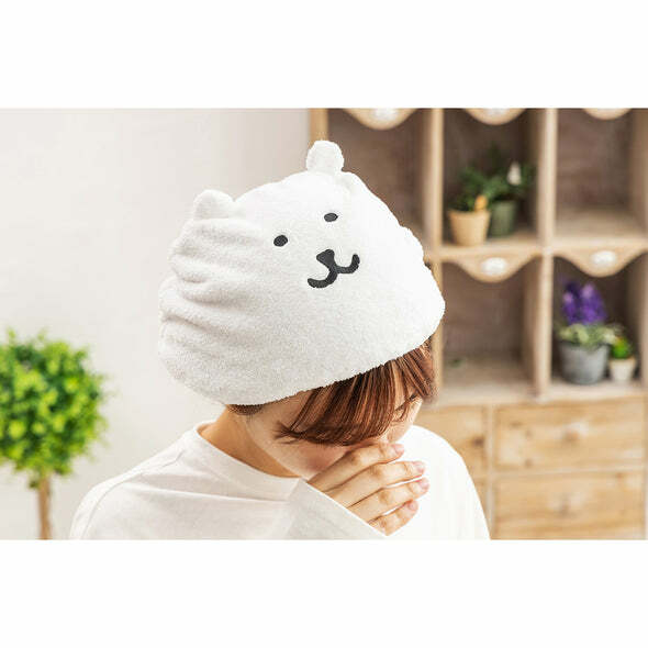 預訂｜白熊 & 可樂餅 乾髮帽