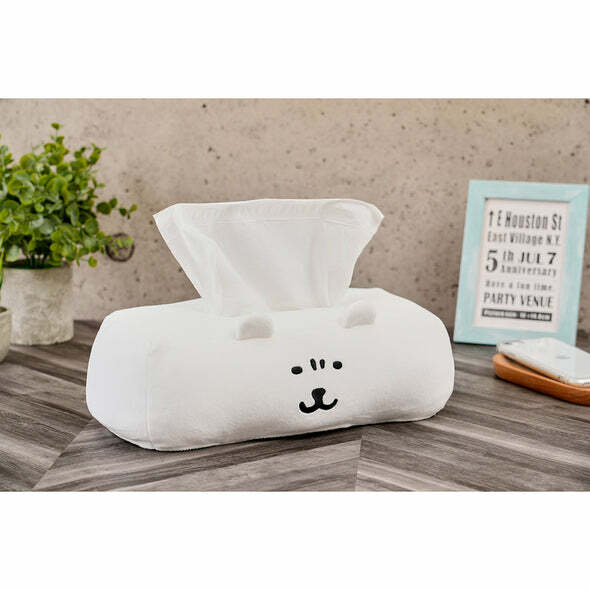 預訂｜白熊 公仔紙巾盒套（皺眉）