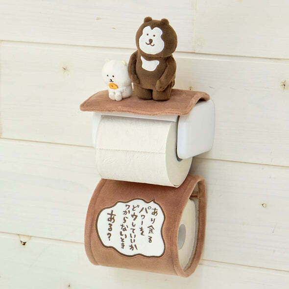 預訂｜Nagano Friends 白熊 & 馬來熊廁紙收納套