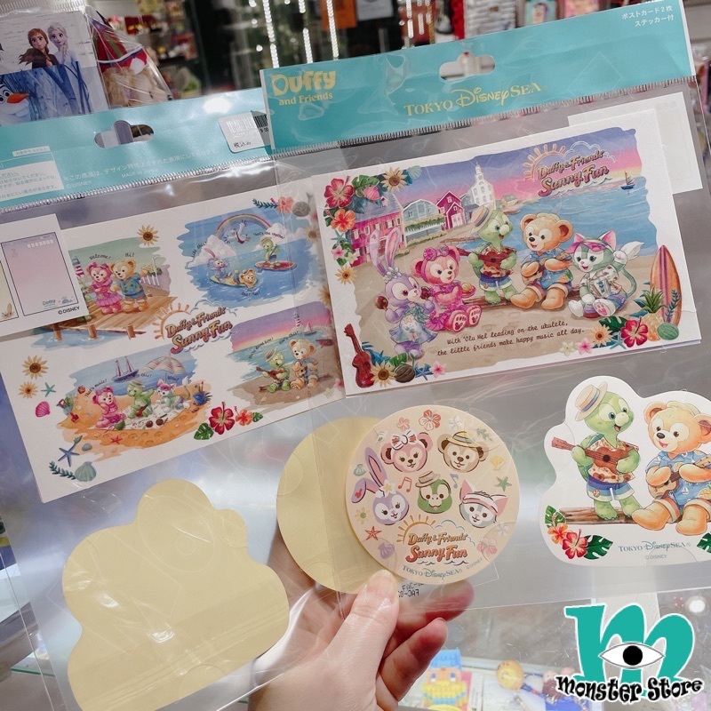 Duffy Shellimay Gelatoni Stellalou Olumei明信片連貼紙