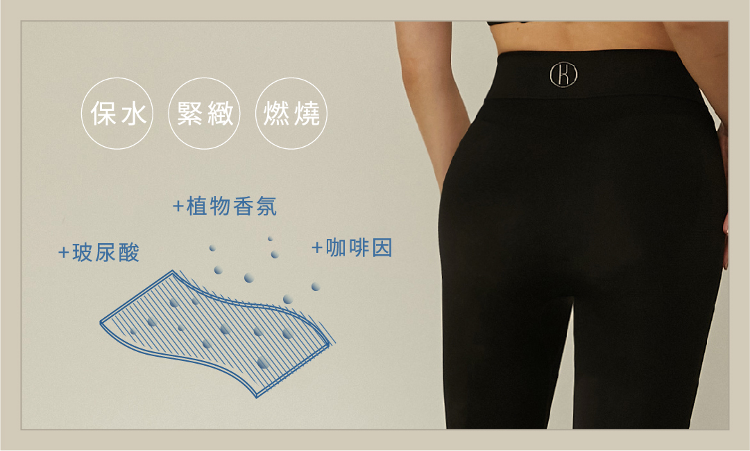 KXL專業版閃電褲添加保養膠囊與磁漿印花，保養雙腿、提升效率｜壓力褲、瑜珈褲、鯊魚褲的差別在哪裡