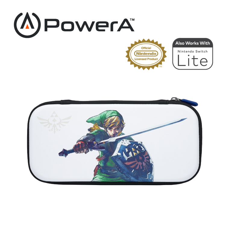 【出清特惠】【PowerA】|任天堂官方授權| 輕便薄型收納包(1526550-01)-薩爾達之劍