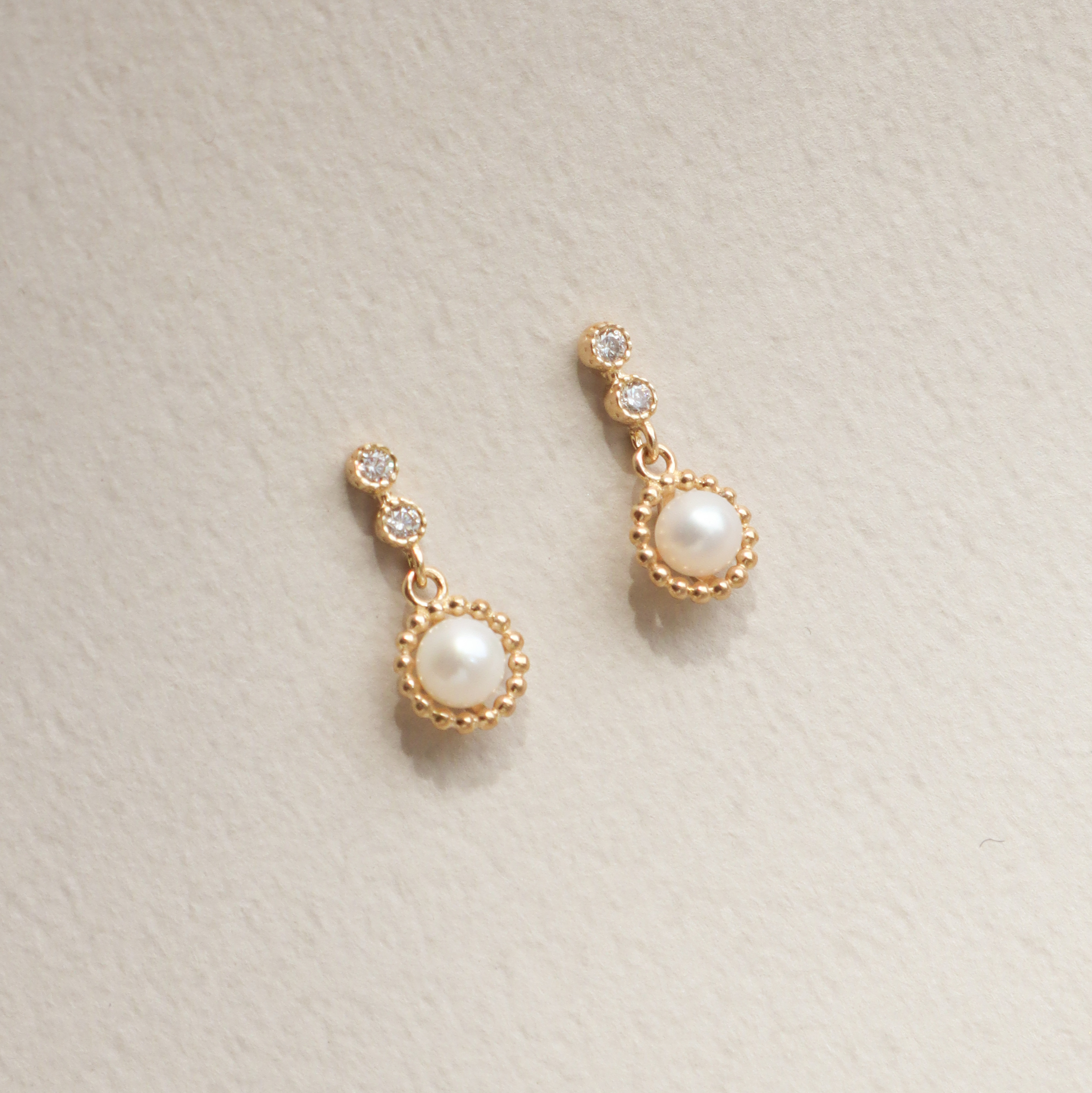 10K/浪漫繁華耳環