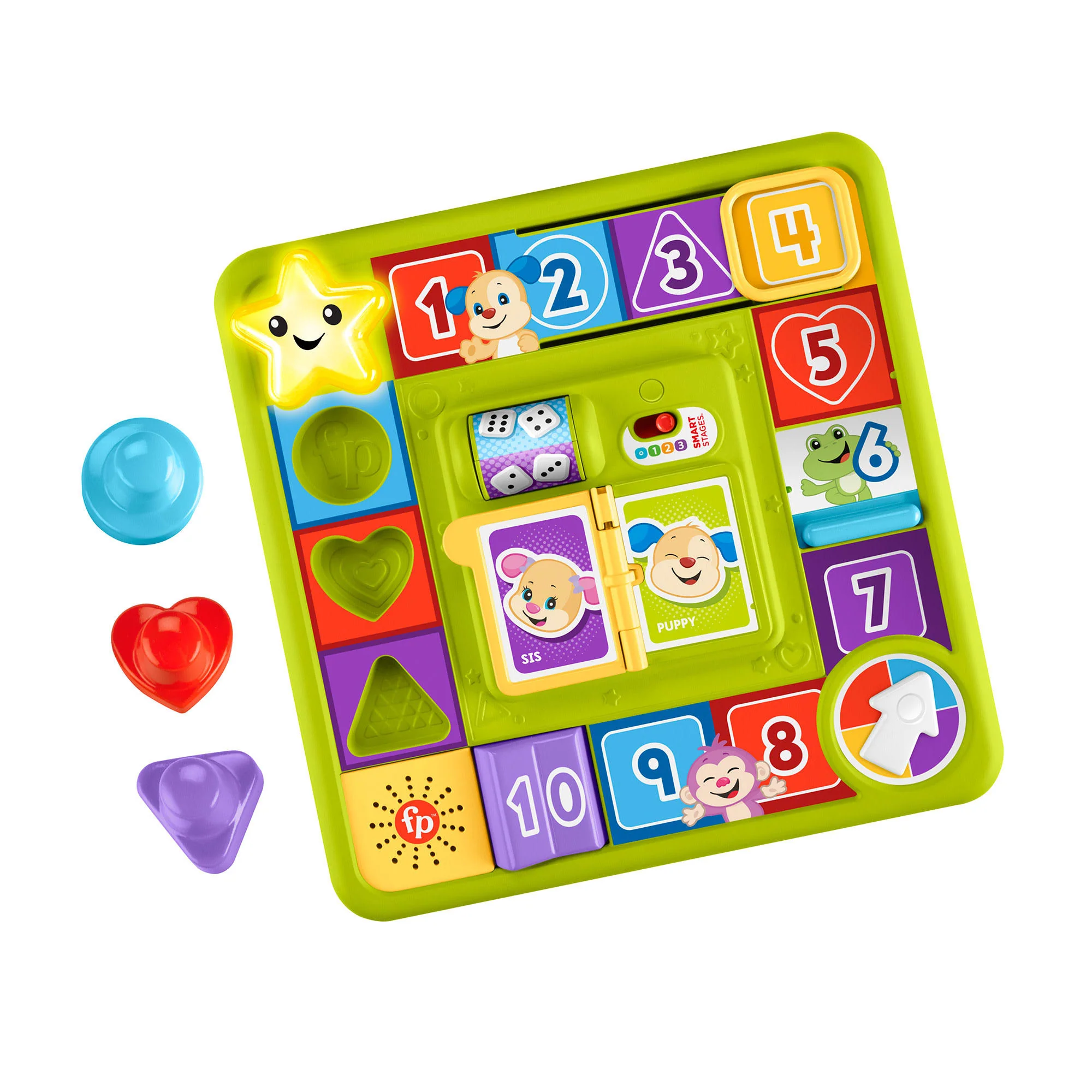 Fisher-Price Laugh & Learn Puppy’S Game Activity Board Baby & Toddler Learning Toy