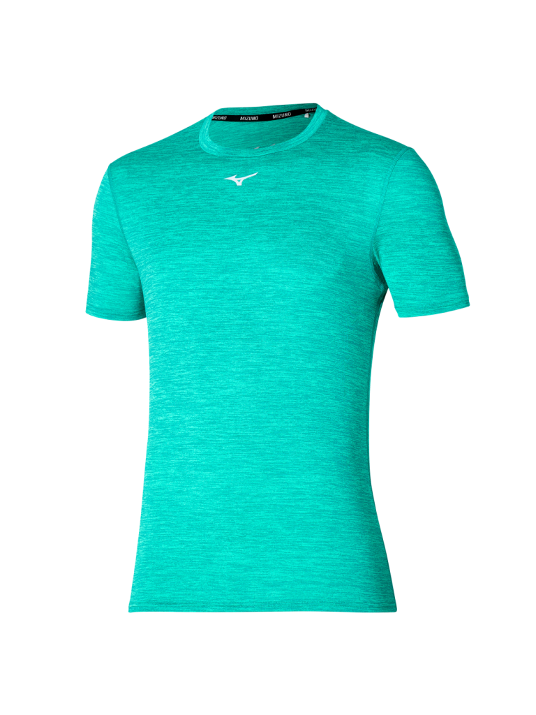 MIZUNO CORE MIZUNO TEE 男裝運動衫 綠色