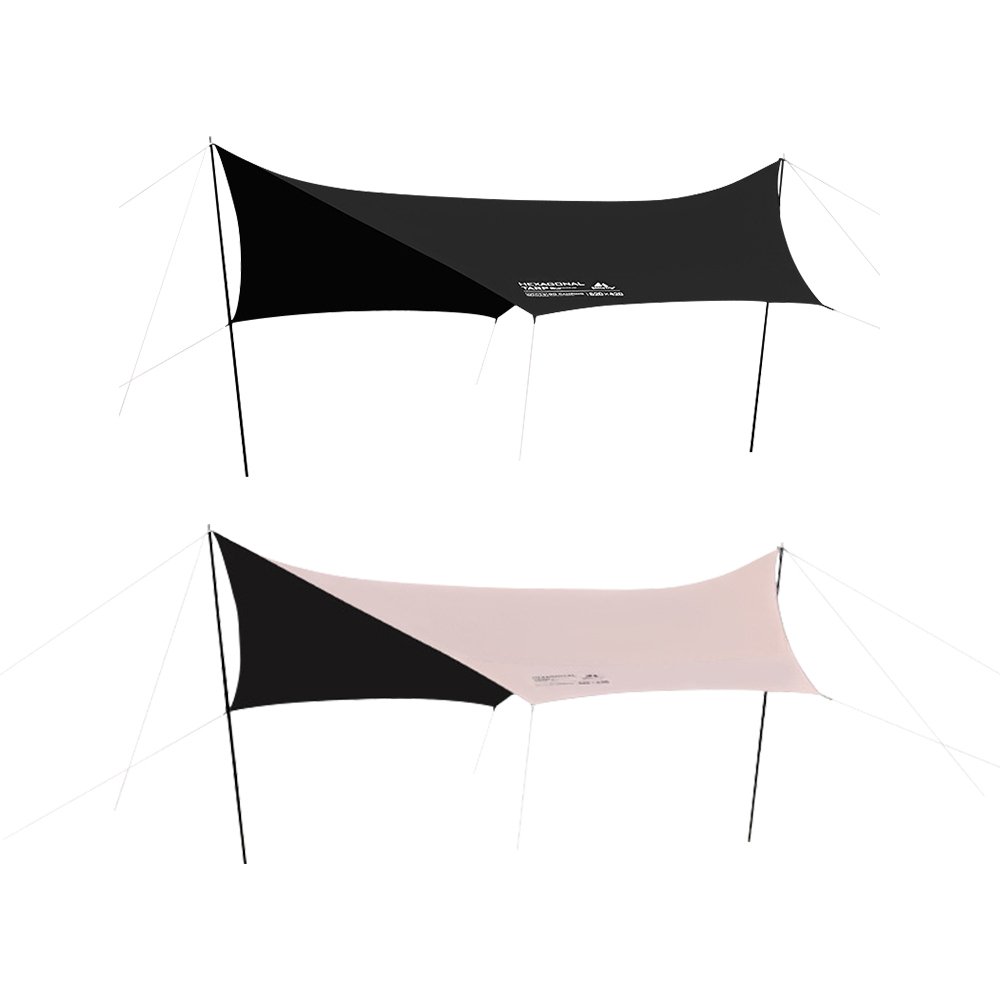 山趣ShineTrip 六角黑膠天幕