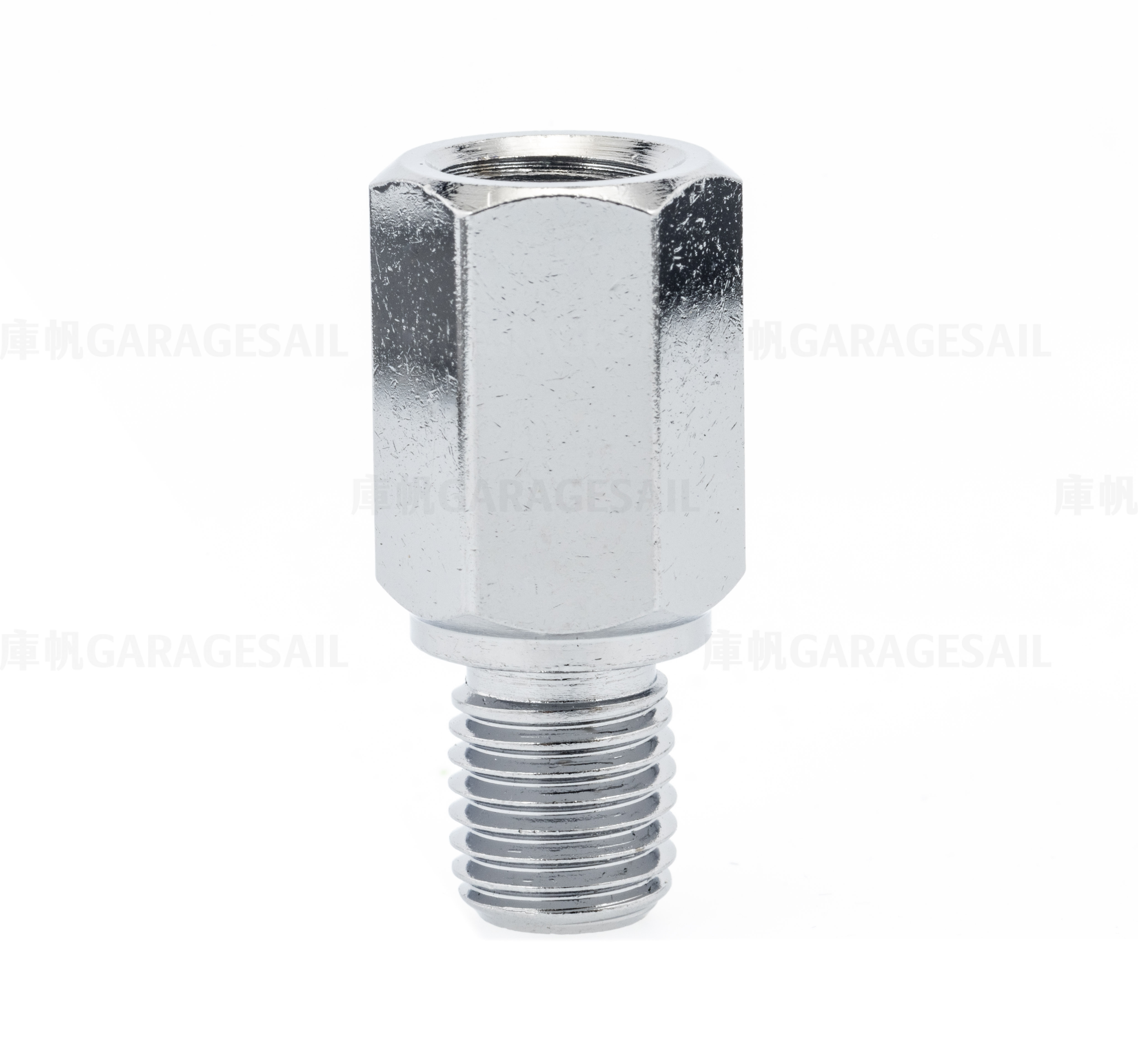 後照鏡 增高座/轉接座 M8 M10 正反牙 銀