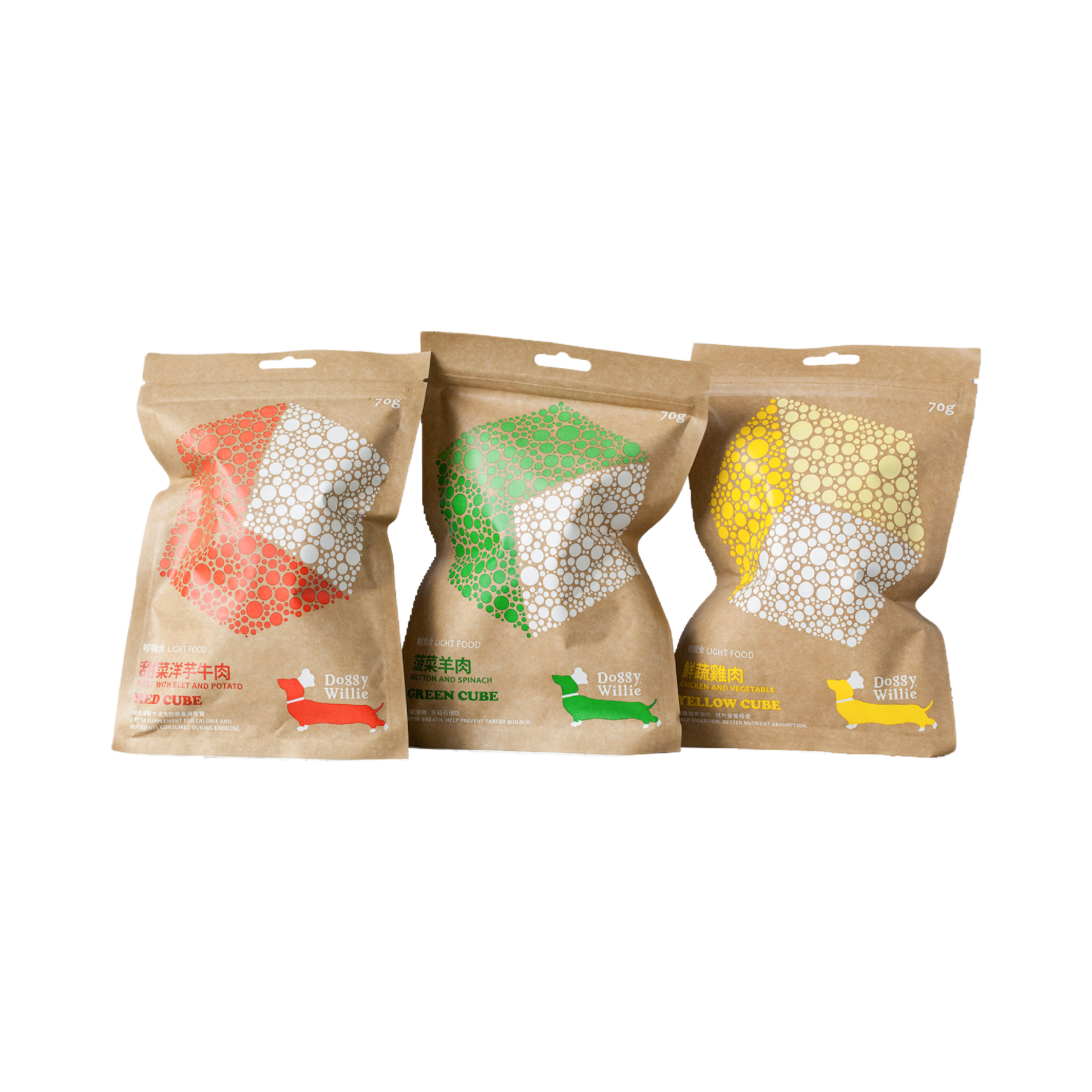 犬 ｜ CUBE纖維零食