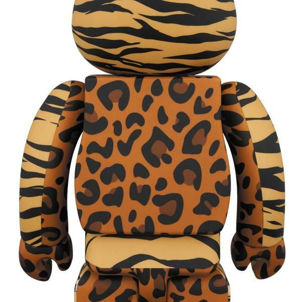 BE@RBRICK × Atmos  ANIMAL 100％ & 400％ 動物紋路 庫柏力克熊 BE@RBRICK-18 [台灣現貨]