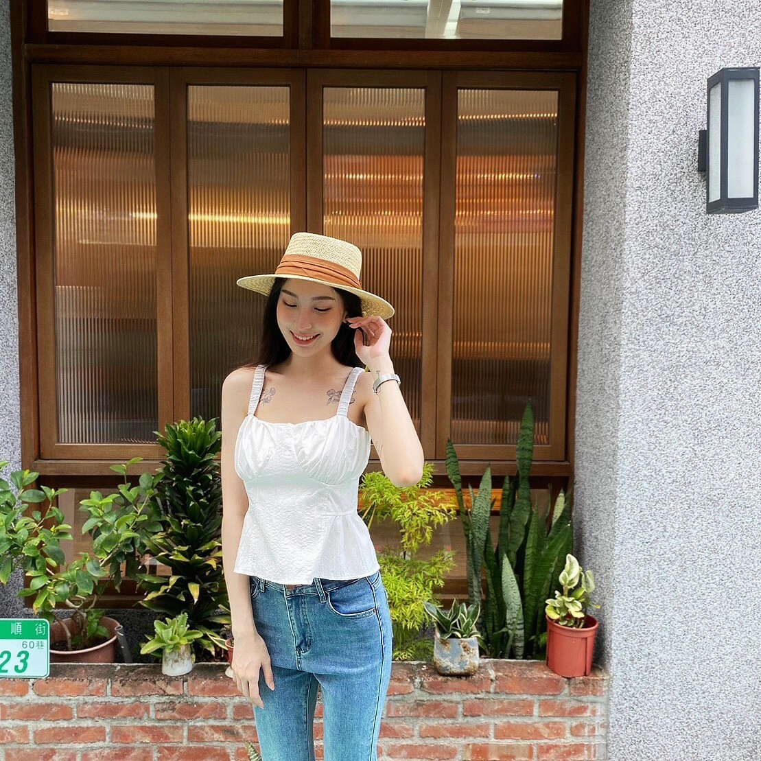 馬甲式小背心/三色