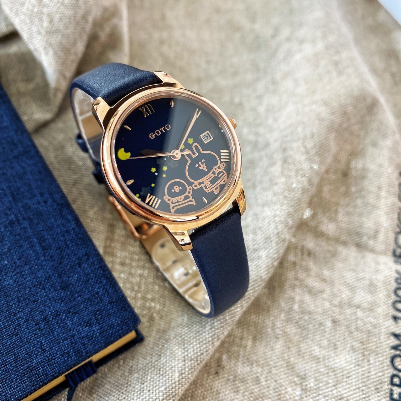 【GOTO】台灣高鐵x卡娜赫拉限量款 GL3117L-4L-L41  28mm 現代鐘錶