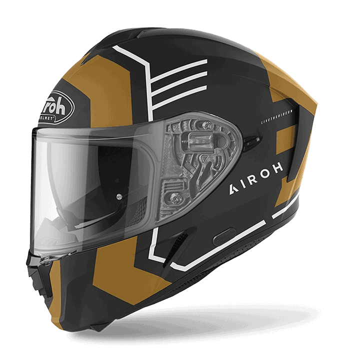 AIROH SPARK #9 THRILL  消光黑/金