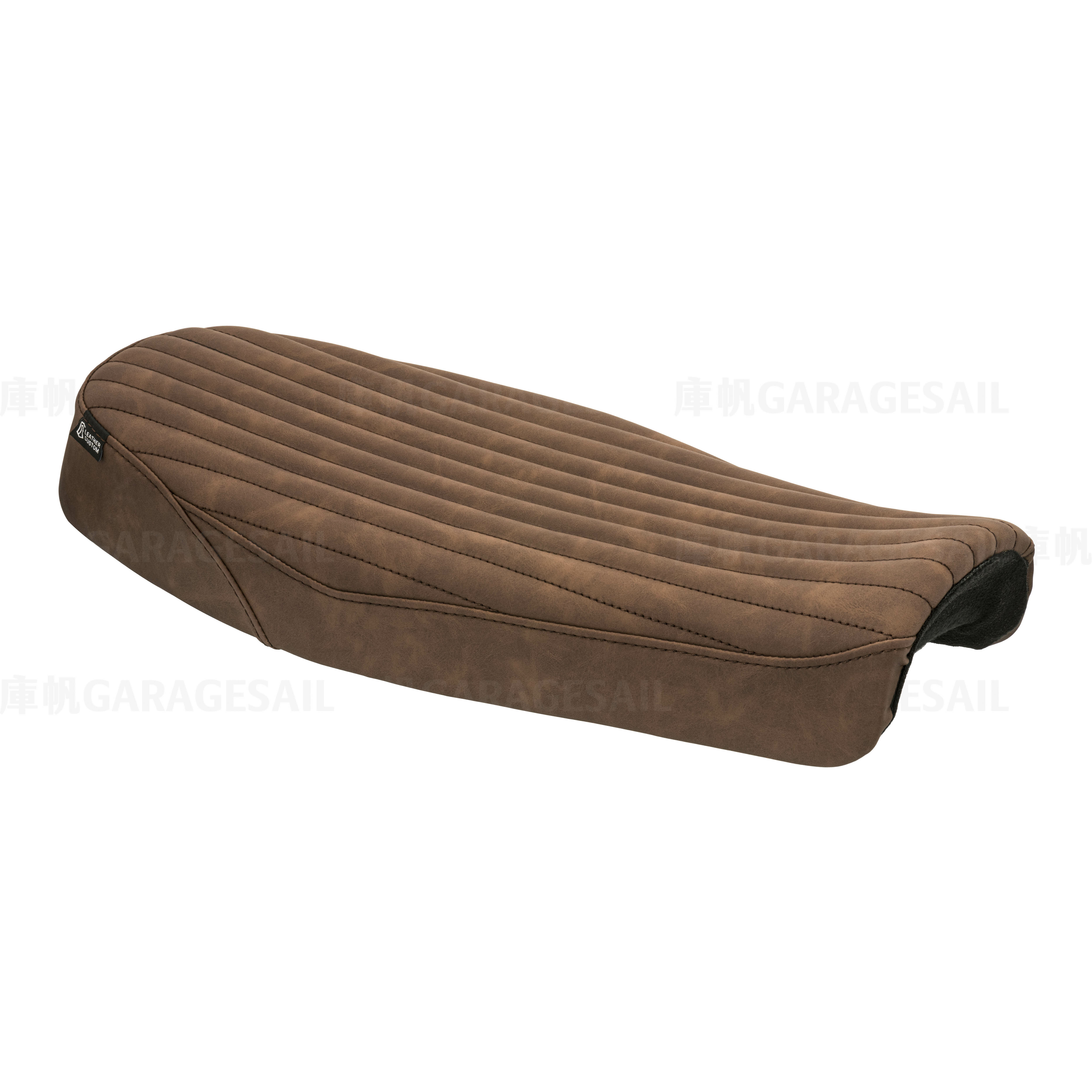 本田 CB350 專用 雙座椅墊 直條紋 深咖啡