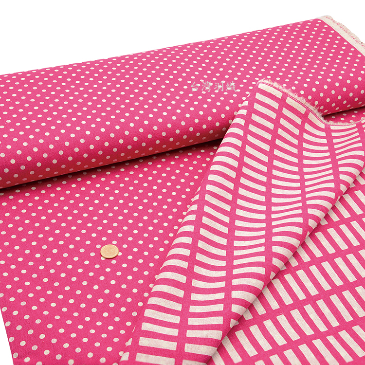 進口棉布R7843-03(一尺) 日製【雙面棉麻】