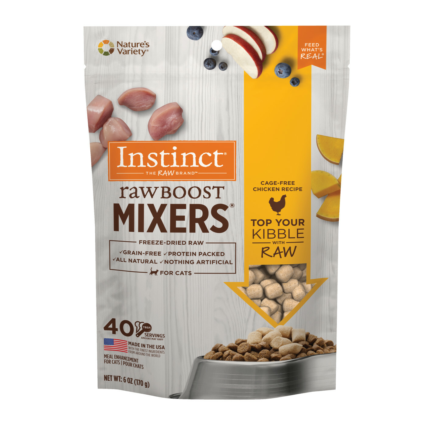 Instinct 本能 - Raw Boost Mixer 凍乾小食雞肉 Chicken 170g