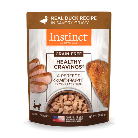 Instinct 本能 – Healthy Cravings 鴨肉貓貓妙鮮包 Duck 85g