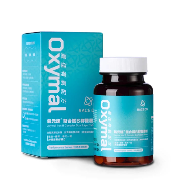 銳速 氧元速螯合鐵B群雙層錠 60錠/罐