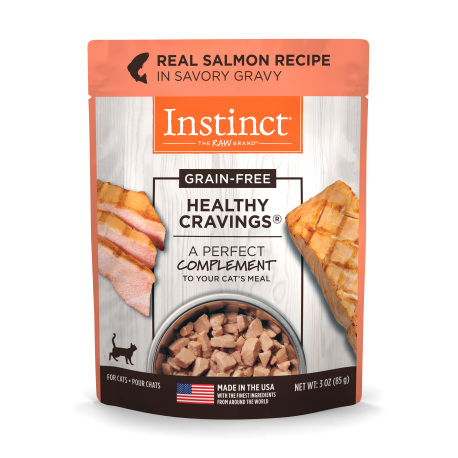 Instinct 本能 - Healthy Cravings 三文魚貓貓妙鮮包 Salmon 85g