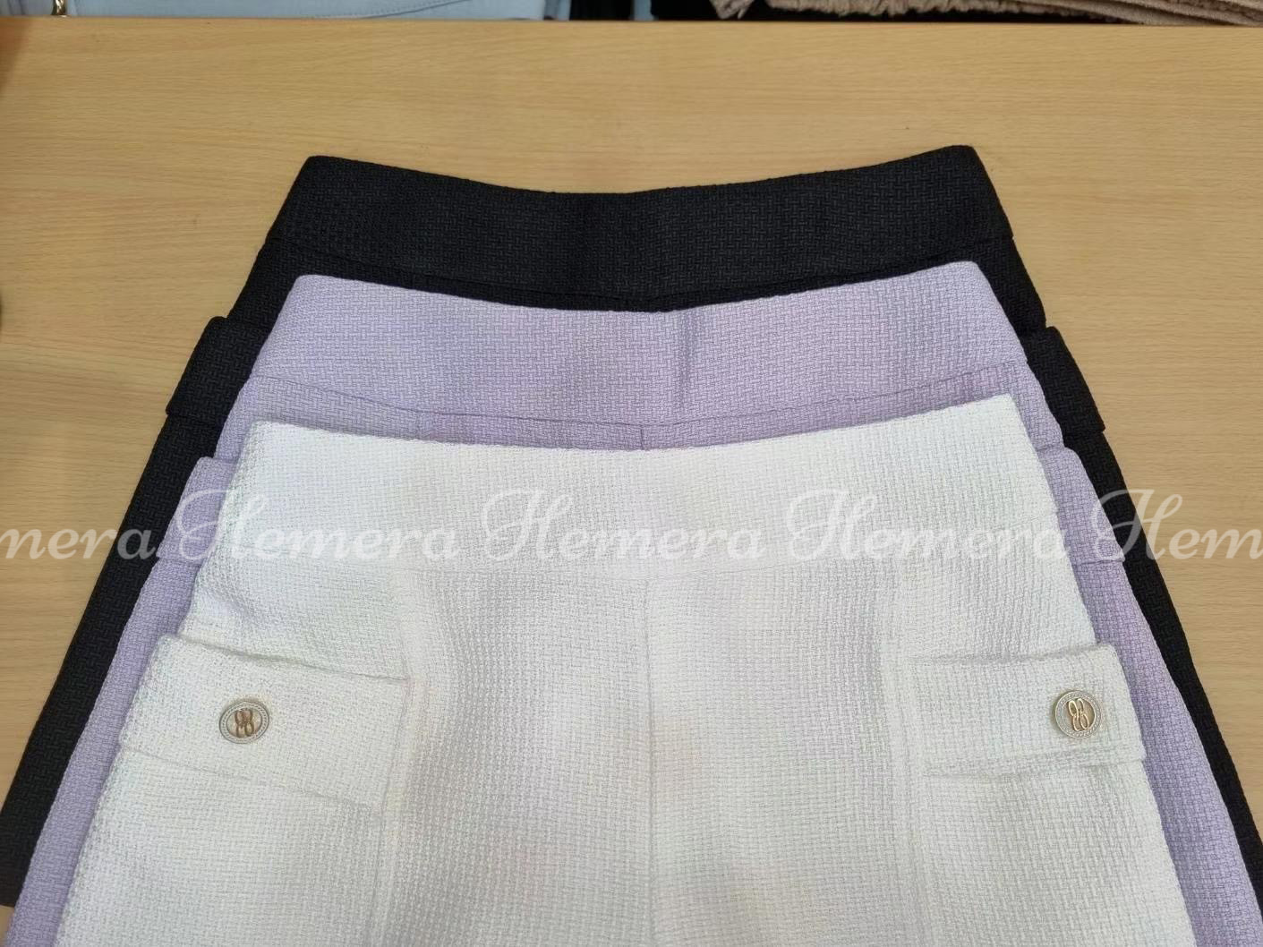 PT23S0936 格紋小香短褲