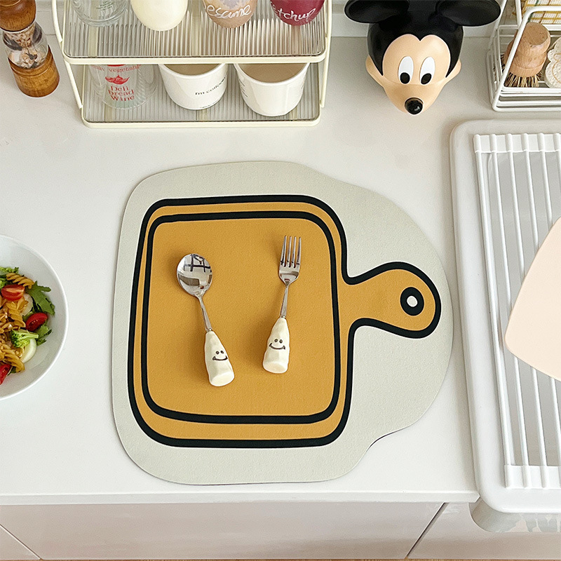 《2990》韓式造型小圖防滑隔熱餐墊