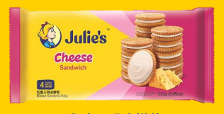 Julie's Cheese Sandwich 112g