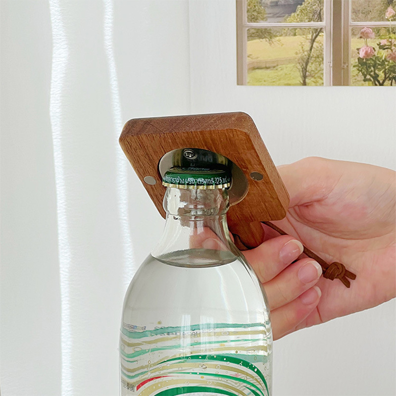 《2992》日式木質動物造型開罐器