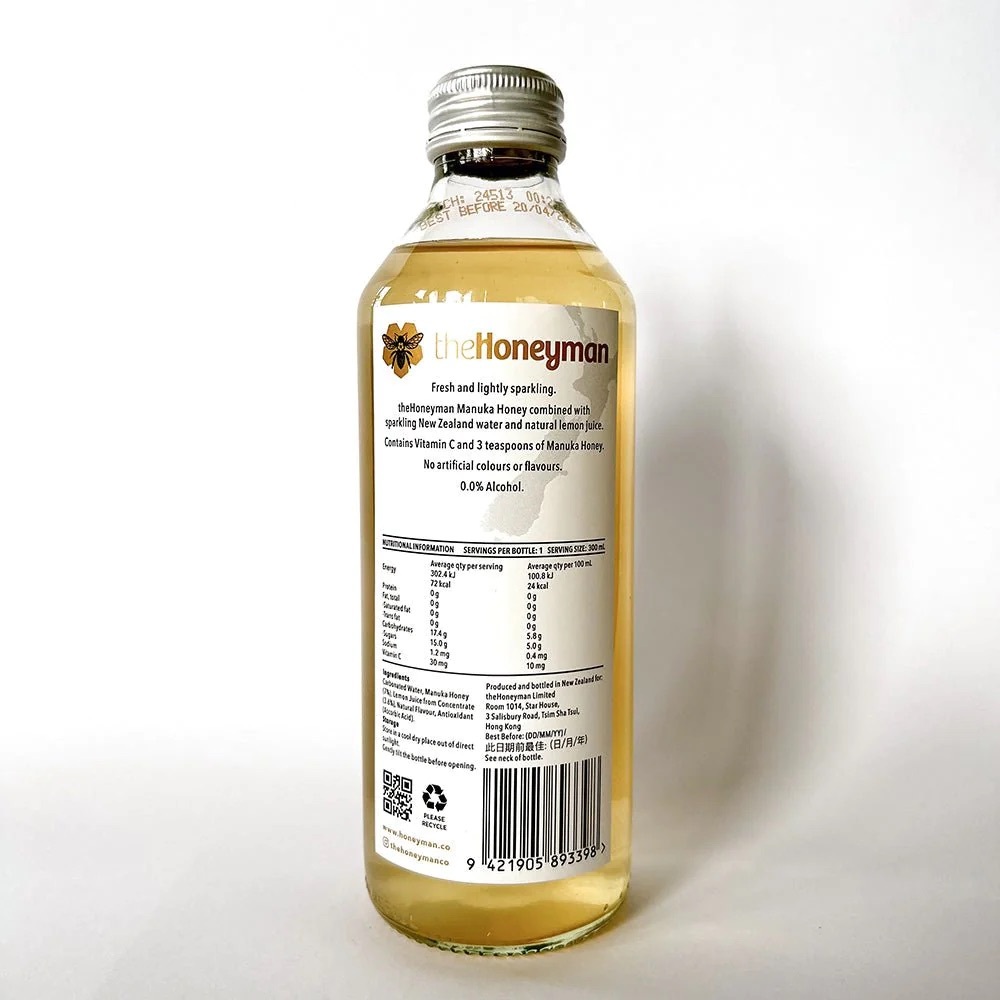 TheHoneyman Sparkling Manuka Honey Water