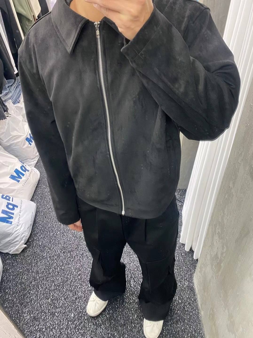 🇰🇷韓國 高級 毛呢感 短夾克 外套