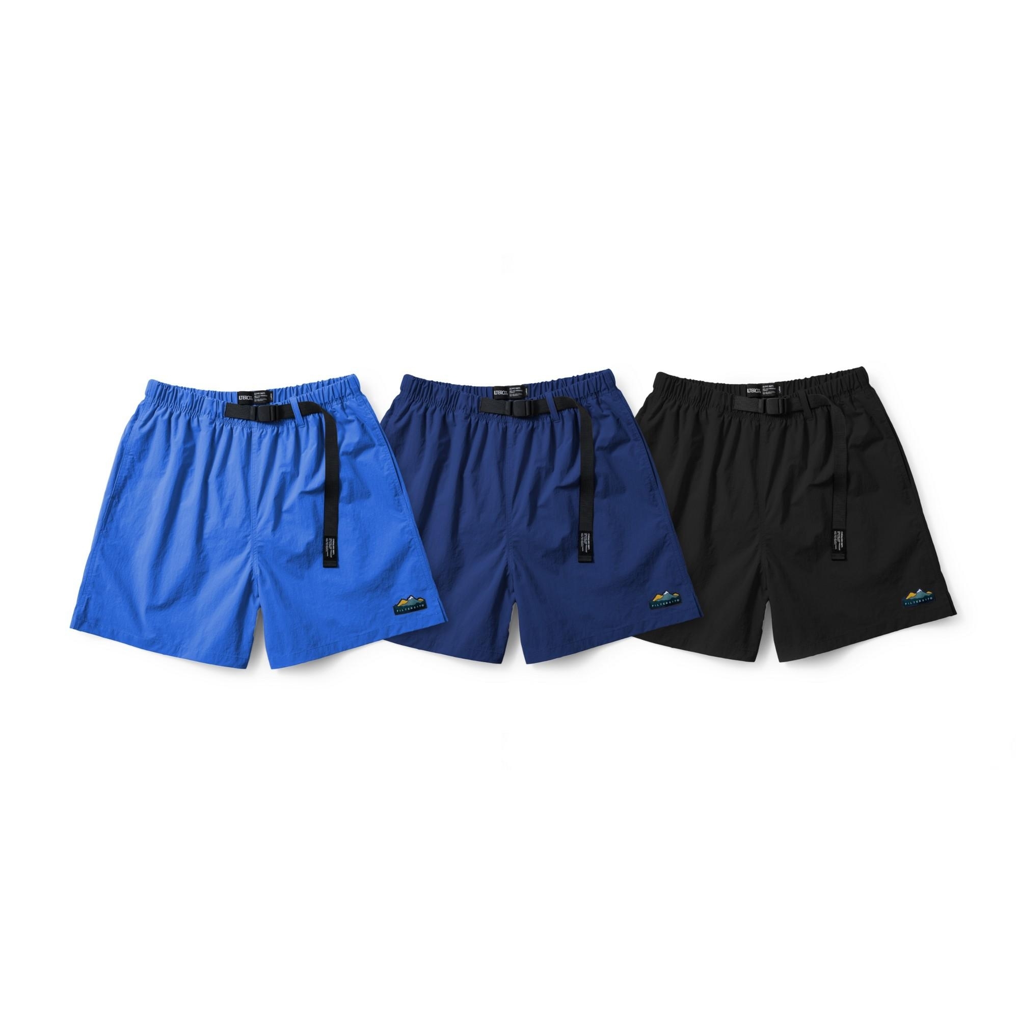 FILTER017® Loose Packable Shorts 便攜收納機能短褲－黑色/藍色/深藍